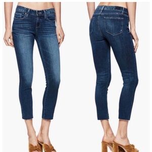 PAIGE Skyline Skinny Crop Jeans